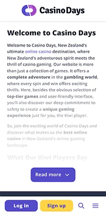 about casino days